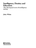 Bild: Intelligence, Destiny and Education - Routledge