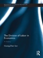 Cover: The Division of Labour in Economics - Routledge
