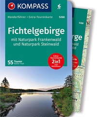 Abbildung von: KOMPASS Wanderführer Fichtelgebirge mit Naturpark Frankenwald und Naturpark Steinwald - KOMPASS-Karten