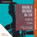 Cover: Cambridge Making and Breaking the Law VCE Units 3&4 Digital (Card) - Cambridge University Press