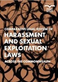 Cover: Comparative Legal Review of Harassment and Sexual Exploitation laws across the Commonwealth 2020 - Equality & Justice Alliance