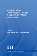 Cover: Institutional and Technological Change in Japan's Economy - Routledge