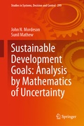 Cover: Sustainable Development Goals: Analysis by Mathematics of Uncertainty - Springer