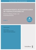 Cover: Kommentierte Mustereingaben im Verwaltungsrecht - Schulthess Juristische Medien
