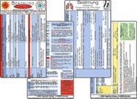 Abbildung von: COVID-19 Beatmungs-Karten Set - (2 Karten Set) - Respirator-Einstellungen mit ARDS / respiratorischer Insuffizienz - BGA Zielwerte, PCR-Diagnostik, Oxigenierungs-Störungen, ARDS-Network-Tabelle / SARS-CoV-2 - Hawelka, Uwe