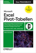 Bild: Microsoft Excel Pivot-Tabellen - Das Praxisbuch - O'Reilly