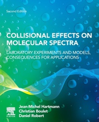 Enlarge image Cover: Collisional Effects on Molecular Spectra - Elsevier