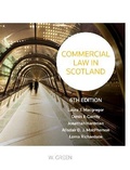 Cover: Commercial Law in Scotland - W.Green