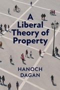 Cover: A Liberal Theory of Property - Cambridge University Press