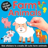 Enlarge image Cover: First Sticker Art: Farm Animals - Barron's Educational Series Inc.,U.S.