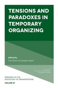Cover: Tensions and paradoxes in temporary organizing - Emerald Publishing Limited