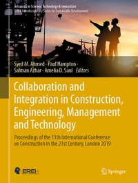 Enlarge image Cover: Collaboration and Integration in Construction, Engineering, Management and Technology - Springer