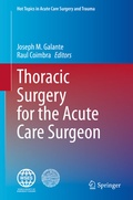 Cover: Thoracic Surgery for the Acute Care Surgeon - Springer
