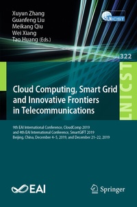 Abbildung von: Cloud Computing, Smart Grid and Innovative Frontiers in Telecommunications - Springer