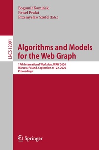 Abbildung von: Algorithms and Models for the Web Graph - Springer