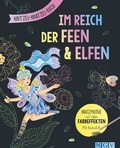 Cover: Im Reich der Feen und Elfen - Kritzel-Kratzel-Buch mit Bambus-Stick - Naumann & G&ouml;bel