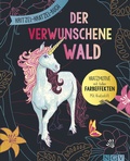 Cover: Der verwunschene Wald - Kritzel-Kratzel-Buch mit Bambus-Stick - Naumann & G&ouml;bel