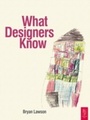 Cover: What Designers Know - Routledge