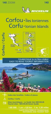 Abbildung von: Michelin Korfu und Ionische Inseln - Michelin Editions des Voyages