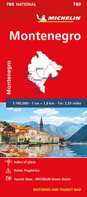 Abbildung von: Michelin Montenegro - Michelin Editions des Voyages