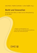 Cover: Recht und Innovation - Dike Verlag Z&uuml;rich