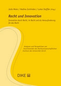 Enlarge image Cover: Recht und Innovation - Dike Verlag Zürich