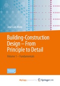 Cover: Building-Construction Design - From Principle to Detail - Springer Vieweg