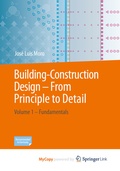 Cover: Building-Construction Design - From Principle to Detail - Springer Vieweg