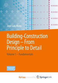 Enlarge image Cover: Building-Construction Design - From Principle to Detail - Springer Vieweg