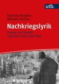 Cover: Nachkriegslyrik - UTB