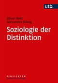 Bild: Soziologie der Distinktion - UTB