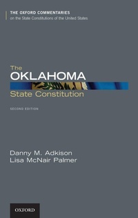 Enlarge image Cover: The Oklahoma State Constitution - Oxford University Press Inc