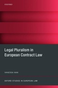 Bild: Legal Pluralism in European Contract Law - Oxford University Press