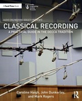 Cover: Classical Recording - CRC Press