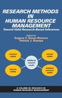 Cover: Research Methods in Human Resource Management - Information Age Publishing