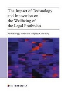 Abbildung von: The Impact of Technology and Innovation on the Wellbeing of the Legal Profession - Intersentia Ltd