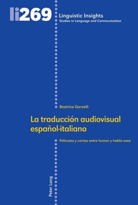 Abbildung von: La traducción audiovisual español-italiano - Peter Lang Verlag