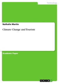 Enlarge image Cover: Climate Change and Tourism - GRIN Verlag