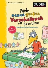 Abbildung von: Mein neues großes Vorschulbuch mit Rabe Linus - Duden