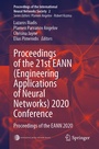 Cover: Proceedings of the 21st EANN (Engineering Applications of Neural Networks) 2020 Conference - Springer