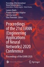 Cover: Proceedings of the 21st EANN (Engineering Applications of Neural Networks) 2020 Conference - Springer