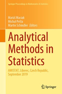Enlarge image Cover: Analytical Methods in Statistics - Springer