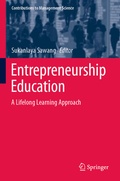 Cover: Entrepreneurship Education - Springer