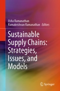 Cover: Sustainable Supply Chains: Strategies, Issues, and Models - Springer