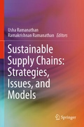 Cover: Sustainable Supply Chains: Strategies, Issues, and Models - Springer