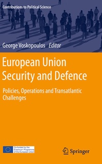 Enlarge image Cover: European Union Security and Defence - Springer