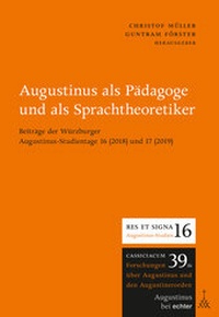 Abbildung von: Augustinus als Pädagoge und als Sprachtheoretiker - Echter