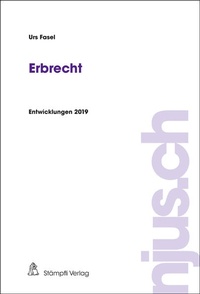 Enlarge image Cover: Erbrecht - Stämpfli Verlag