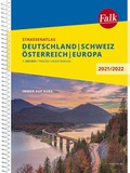 Cover: Falk Stra&szlig;enatlas 2021/2022 Deutschland, &Ouml;sterreich 1:300.000, Schweiz 1:301.000 - Falk ein Imprint von MAIRDUMONT
