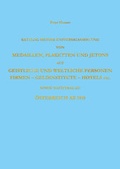Cover: Katalog meiner Universalsammlung v. Medaillen, Plaketten u. Jetons - Berger & S&ouml;hne, Ferdinand